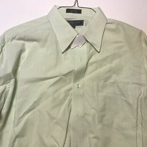 Andrew Fezza dress shirt 17 neck long sleeve